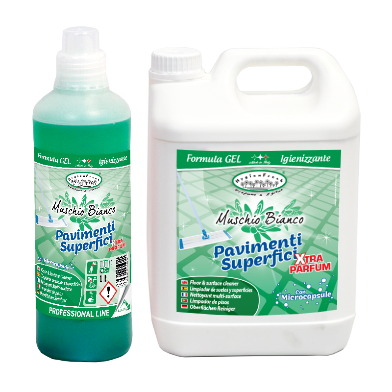 Detergent Profesional pardoseli Muschio Bianco
