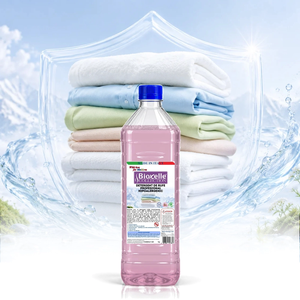 Detergent hipoalergenic profesional de rufe Bioxelle Bianchi & Colorati