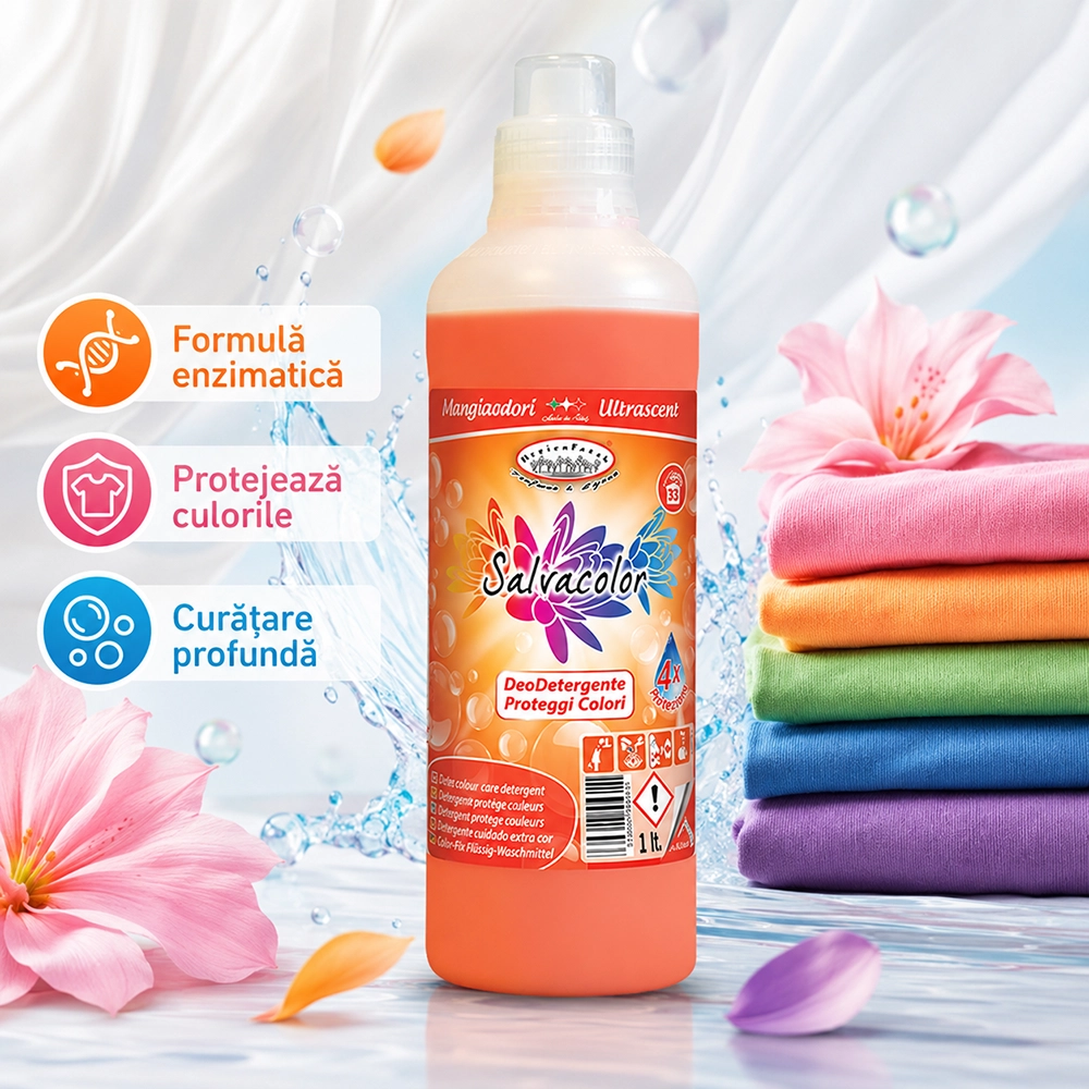 Salvacolor 1L - Detergent Profesional pentru rufe