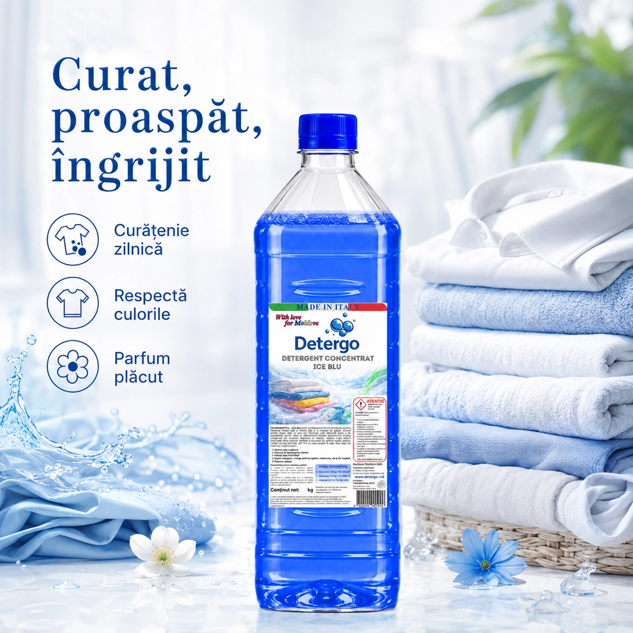 Detergent rufe ICE BLU