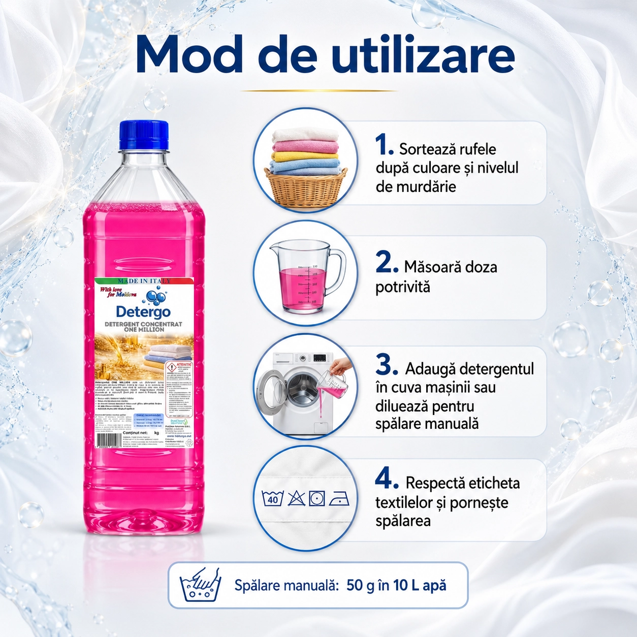 Detergent rufe One Million