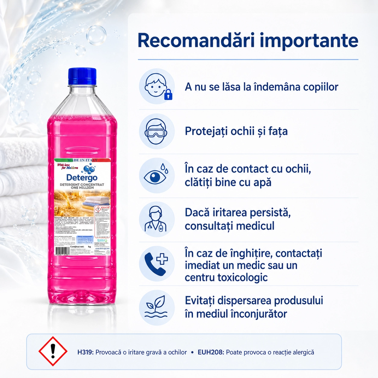 Detergent rufe One Million