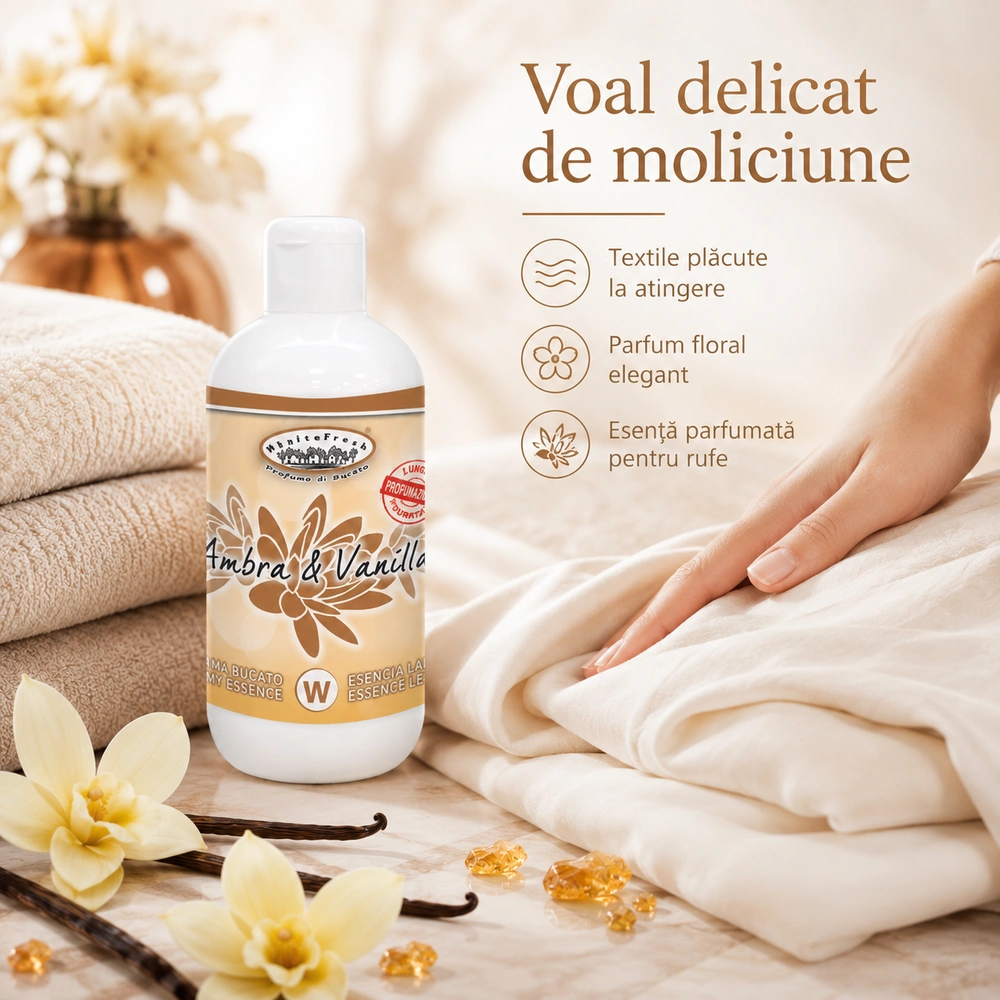 Esență parfumată Ambră și Vanilie, 250 ml