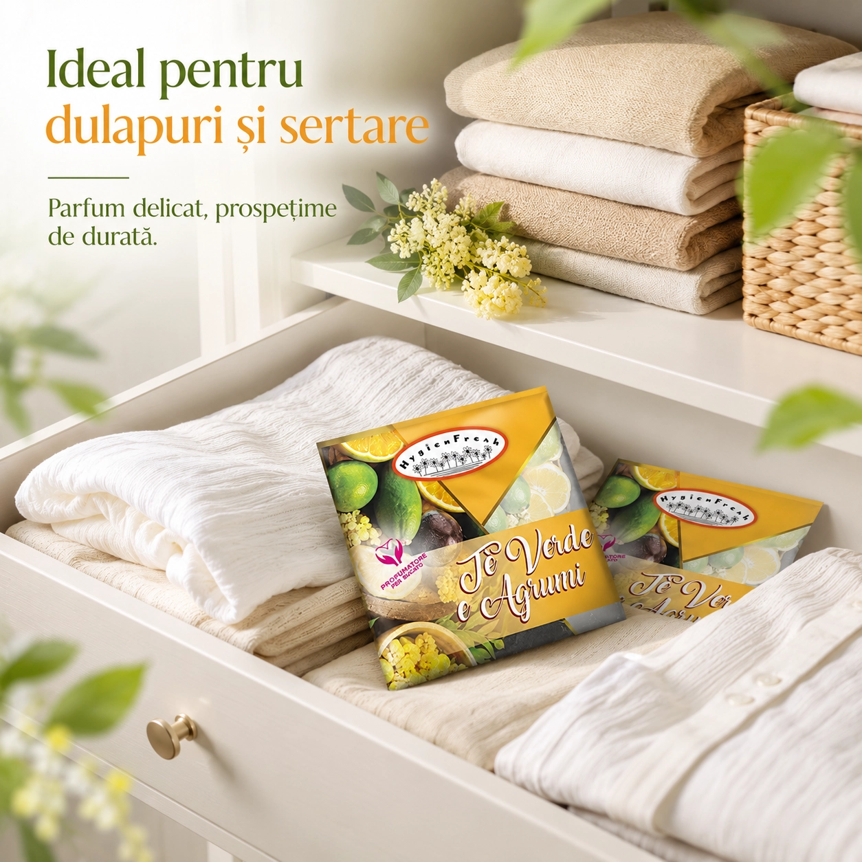 Săculeț parfumat Te Verde e Agrumi