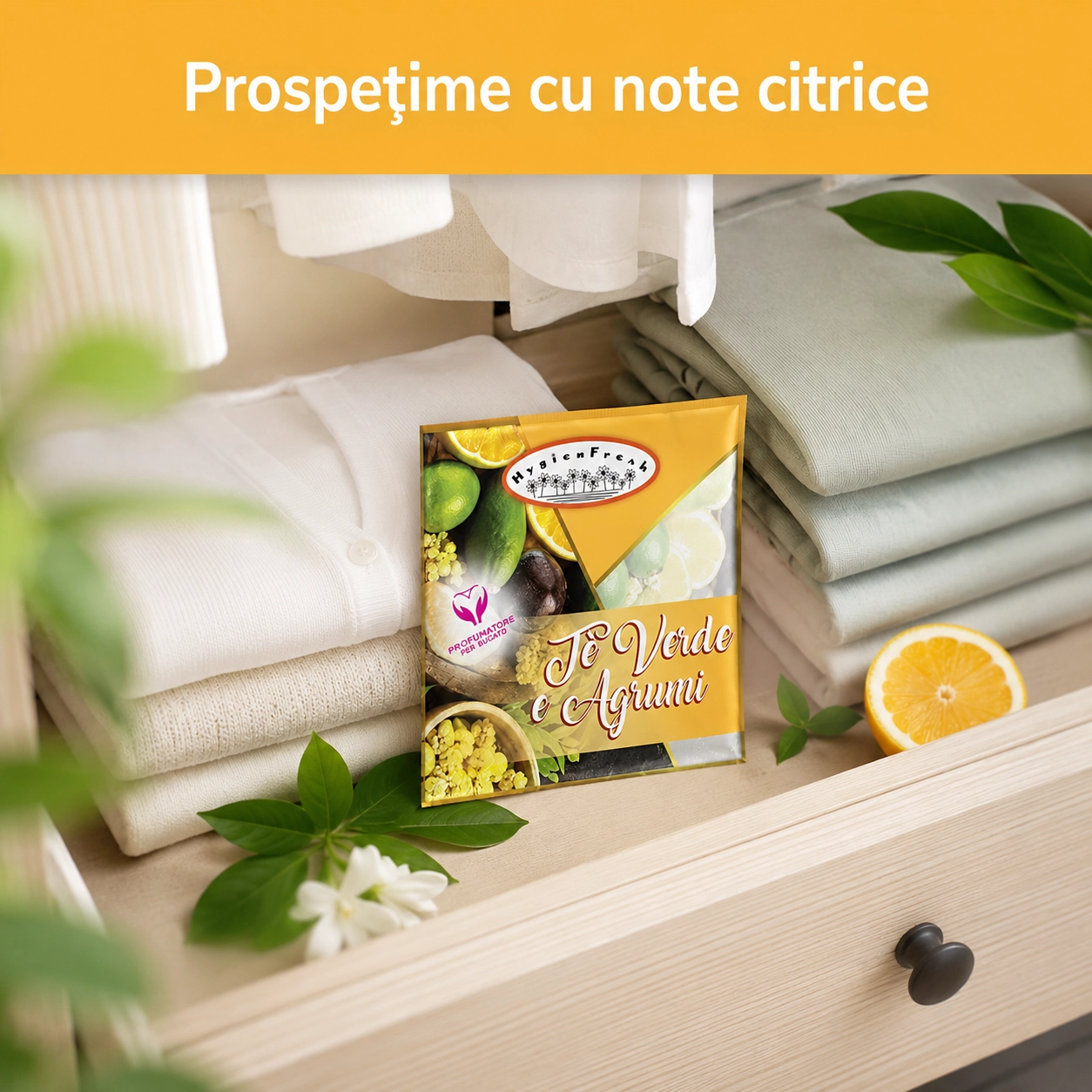 Săculeț parfumat Te Verde e Agrumi
