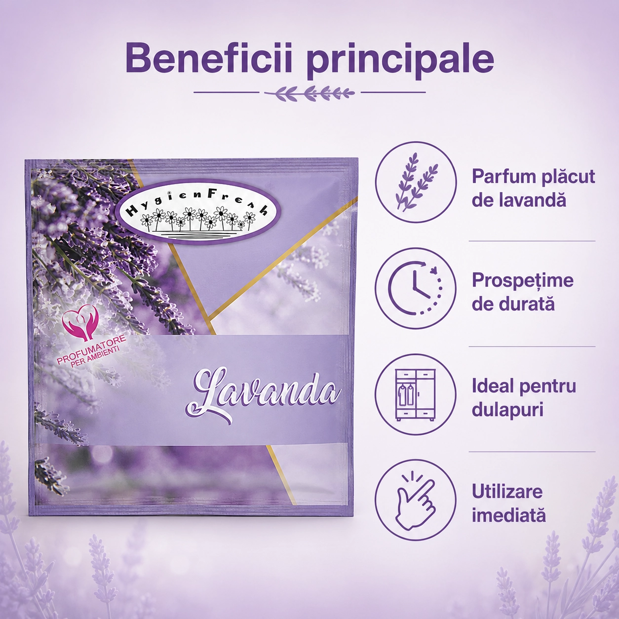 Săculeț parfumat Lavandâ