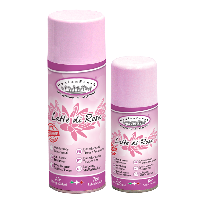 Odorizant textile și ambient Latte di Rosa